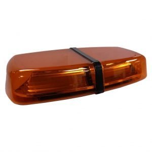 Ic360 Amber Lens Magnetic-mounted 310mm R65-approved Smd 12v-24v - flashing-beacons.co.uk