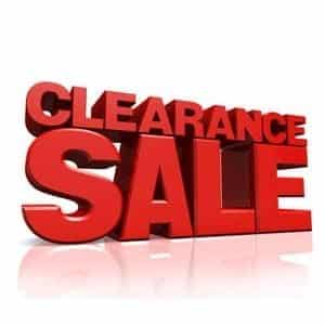 Clearance Offers